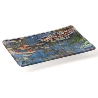 Monet’s “Water Lilies” Glass Tray
